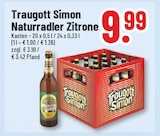 Trinkgut Rheinberg - Naturradler Zitrone Angebot im Prospekt Naturradler Zitrone bei Trinkgut im Rheinberg Prospekt für 9,99 €