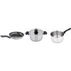 SUR TOUTES LES POELES, CASSEROLES ET FAITOUTS ESSENTIAL - CARREFOUR HOME en promo chez Carrefour Market SUR TOUTES LES POELES, CASSEROLES ET FAITOUTS ESSENTIAL - CARREFOUR HOME dans le catalogue Carrefour Market