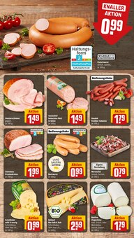Mettwurst im aktuellen REWE Prospekt (Ludwigshafen (Rhein)) Mettwurst im REWE Prospekt "Dein Markt" mit 32 Seiten (Ludwigshafen (Rhein))