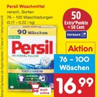 Waschmittel Angebote von Persil bei Netto Marken-Discount Chemnitz für 16,99 €