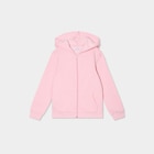 La Halle Lanester - Promo Sweat zippé à capuche droit molleton rose clair fille Promo Sweat zippé à capuche droit molleton rose clair fille à 8,99 € dans le catalogue La Halle à Lanester
