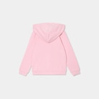La Halle Chatte - Promo Sweat zippé à capuche droit molleton rose clair fille Promo Sweat zippé à capuche droit molleton rose clair fille à 8,99 € dans le catalogue La Halle à Chatte
