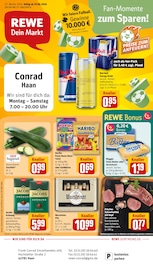 Bier im REWE Prospekt in Haan Aktueller REWE Prospekt mit Bier, "Dein Markt", Seite 1