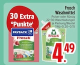 Waschmittel Pulver im Angebot bei EDEKA in Heidenheim Waschmittel Pulver Angebote von Frosch bei EDEKA Heidenheim für 4,49 €