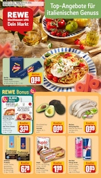REWE Prospekt für Düsseldorf mit 30 Seiten REWE Prospekt "Dein Markt" für Düsseldorf, 30 Seiten, 12.05.2025 - 17.05.2025