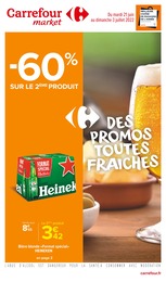 Carrefour Market Catalogue "Des promos toutes fraîches", 14 pages, Marseille, 21/06/2022 - 03/07/2022 Carrefour Market Catalogue "Des promos toutes fraîches", 14 pages, Marseille, 21/06/2022 - 03/07/2022