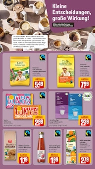 Kaffeepads im REWE Prospekt "Dein Markt" mit 30 Seiten (Heilbronn)