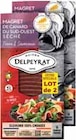 Magrets de canard du sud ouest tranchés et séchés x2 - DELPEYRAT - Intermarché à Besançon Magrets de canard du sud ouest tranchés et séchés x2 - DELPEYRAT en promo chez Intermarché Besançon à 4,54 €