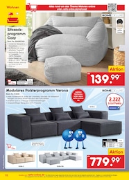 Sitzsack Angebot im aktuellen Netto Marken-Discount Prospekt auf Seite 10