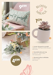 Offre Fleurs Artificielles dans le catalogue B&M du moment à la page 4