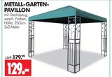 Metall-Garten-Pavillon im Angebot bei Wreesmann in Cuxhaven Metall-Garten-Pavillon Angebote bei Wreesmann Cuxhaven für 129,00 €