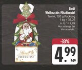 Weihnachts-Mischbeutel Tanne Angebote von Lindt bei EDEKA Marktredwitz für 4,99 €