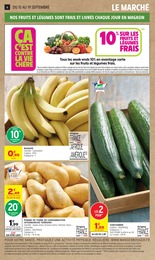 Prix et réduction Banane dans le prospectus Intermarché Express en cours Offre Banane dans le catalogue Intermarché Express du moment à la page 6