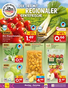 Tomaten im aktuellen Netto Marken-Discount Prospekt (Nürnberg) Tomaten im Netto Marken-Discount Prospekt "Aktuelle Angebote" mit 73 Seiten (Nürnberg)