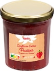 CONFITURE EXTRA DE FRAISES - NETTO en promo chez Netto CONFITURE EXTRA DE FRAISES - NETTO dans le catalogue Netto