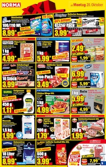 Norma Prospekt der aktuellen Woche, gĂĽltig von 20.10.2025 bis 25.10.2025 Aktueller Norma Prospekt "Mehr fĂĽrs Geld" mit 18 Seiten