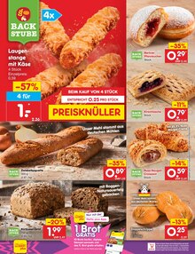 Brot im Netto Marken-Discount Prospekt "Aktuelle Angebote" mit 74 Seiten (Magdeburg)