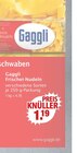 Frischei-Nudeln von Gaggli im aktuellen V-Markt Prospekt für 1,19 €