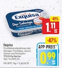 Frischkäsezubereitung oder Körniger Frischkäse von Exquisa für 0,99 € bei E center im Angebot Frischkäsezubereitung oder Körniger Frischkäse von Exquisa im aktuellen E center Prospekt