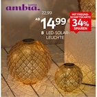 LED-Solarleuchte im XXXLutz Möbelhäuser Prospekt LED-Solarleuchte von Ambia Garden im aktuellen XXXLutz Möbelhäuser Prospekt für 14,99 €