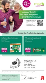 Aktueller mea - meine apotheke Apotheken Prospekt in Saarburg und Umgebung, "Unsere September-Angebote" mit 4 Seiten, 01.09.2025 - 30.09.2025