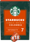 CAPSULES DE CAFÉ COLOMBIA STARBUCKS BY NESPRESSO - STARBUCKS - Auchan Hypermarché à Grenoble CAPSULES DE CAFÉ COLOMBIA STARBUCKS BY NESPRESSO - STARBUCKS en promo chez Auchan Hypermarché Grenoble à 6,75 €