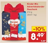 Mix Adventskalender Geschenk im Angebot bei Netto Marken-Discount in Lutherstadt Wittenberg Mix Adventskalender Geschenk Angebote von Kinder bei Netto Marken-Discount Lutherstadt Wittenberg für 8,49 €