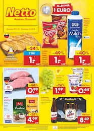 Netto Marken-Discount Prospekt: "Aktuelle Angebote", 63 Seiten, 27.01.2025 - 01.02.2025