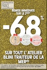 -68% REMISE IMMÉDIATE SUR LE 2ÈME SUR TOUT L' ATELIER BLINI TRAITEUR DE LA MER à Intermarché Super dans Longpont-sur-Orge