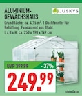 Aktuelle Gartenhaus Angebote bei Marktkauf in Essen Aktuelles Aluminium-Gewächshaus Angebot bei Marktkauf in Essen ab 249,99 €