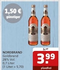 Goldbrand 28% Vol. Angebote von Nordbrand bei Getränke Quelle WVG Dessau-Roßlau für 3,99 €