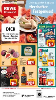Aktueller REWE Prospekt (Bochum) REWE Prospekt "Dein Markt" mit Seiten (Bochum)