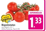 Rispentomaten im Angebot bei EDEKA in Straubing Rispentomaten Angebote bei EDEKA Straubing für 1,33 €