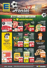 EDEKA Prospekt „Aktuelle Angebote“ für Schermbeck, Niederrhein und Umgebung mit 26 Seiten EDEKA Prospekt für Schermbeck, Niederrhein und Umgebung: „Aktuelle Angebote“, 26 Seiten, 08.06.2026 - 13.06.2026