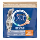Purina ONE Croquettes pour Chat Stérilisé au Poulet 1,5 kg - Purina ONE - Maxi Zoo à Champigny-sur-Marne Purina ONE Croquettes pour Chat Stérilisé au Poulet 1,5 kg - Purina ONE en promo chez Maxi Zoo Champigny-sur-Marne à 7,35 €