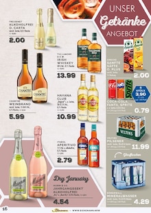 Coca Cola im EDEKA Prospekt "Aktuelle Angebote" mit 16 Seiten (Dinslaken)