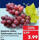 Tafeltrauben rot, lose von  im aktuellen Kaufland Prospekt für 3,99 €