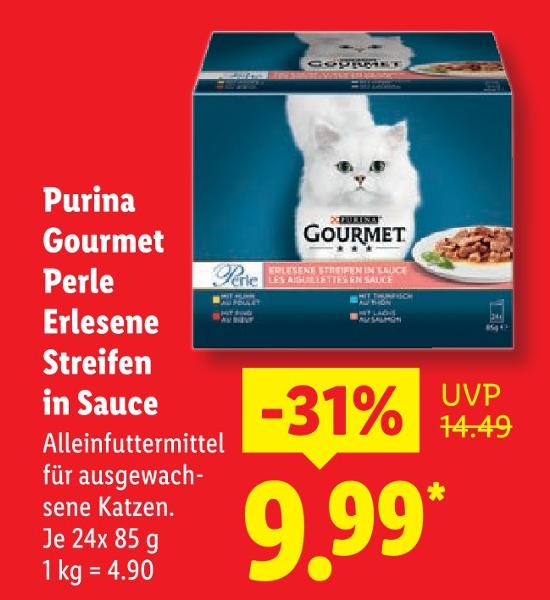 Gourmet Perle Erlesene Streifen in Sauce