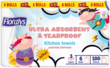 Essuie-tout - Floraly's en promo chez Lidl Essuie-tout - Floraly's dans le catalogue Lidl