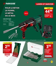 Offre Foret À Béton dans le catalogue Lidl du moment à la page 17