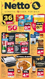 Netto mit dem Scottie Discounter Prospekt der aktuellen Woche mit 49 Seiten, gültig von 31.08.2026 bis 05.09.2026, in Kirschau und Umgebung Aktueller Netto mit dem Scottie Discounter Prospekt in Kirschau und Umgebung, "Günstig. Besser. Für Dich." mit 49 Seiten, 31.08.2026 - 05.09.2026