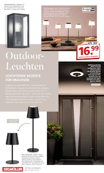 Gartenmöbel im Segmüller Prospekt "LEUCHTEN SPEZIAL" mit 36 Seiten (Frankfurt (Main))