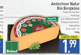 Bio Bergkäse von Andechser Natur im aktuellen EDEKA Prospekt für 1,99 €