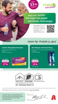 Aktueller mea - meine apotheke Prospekt "Unsere April-Angebote" für Essen Aktueller mea - meine apotheke Prospekt für Essen mit Seiten