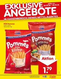Netto Marken-Discount Pommes Frites im Prospekt 