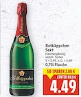 Sekt von Rotkäppchen für 4,49 € bei E center im Angebot Sekt von Rotkäppchen im aktuellen E center Prospekt