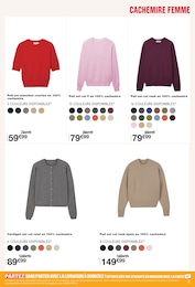 Prix et réduction Veste Femme dans le prospectus Monoprix Margaret en cours Offre Veste Femme dans le catalogue Monoprix Margaret du moment à la page 3