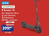 E-Scooter 1.0 im Angebot bei ALDI Nord in Göttingen E-Scooter 1.0 Angebote von prophete bei ALDI Nord Göttingen für 399,00 €