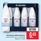 Mineralwasser Naturell im Angebot bei Marktkauf in Konstanz Mineralwasser Naturell Angebote von Gerolsteiner bei Marktkauf Konstanz für 6,49 €