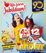 Möbel Inhofer Prospekt für Heidenheim mit 32 Seiten Möbel Inhofer Prospekt für Heidenheim: "Wir feiern Jubiläum!", 32 Seiten, 04.08.2021 - 22.08.2021